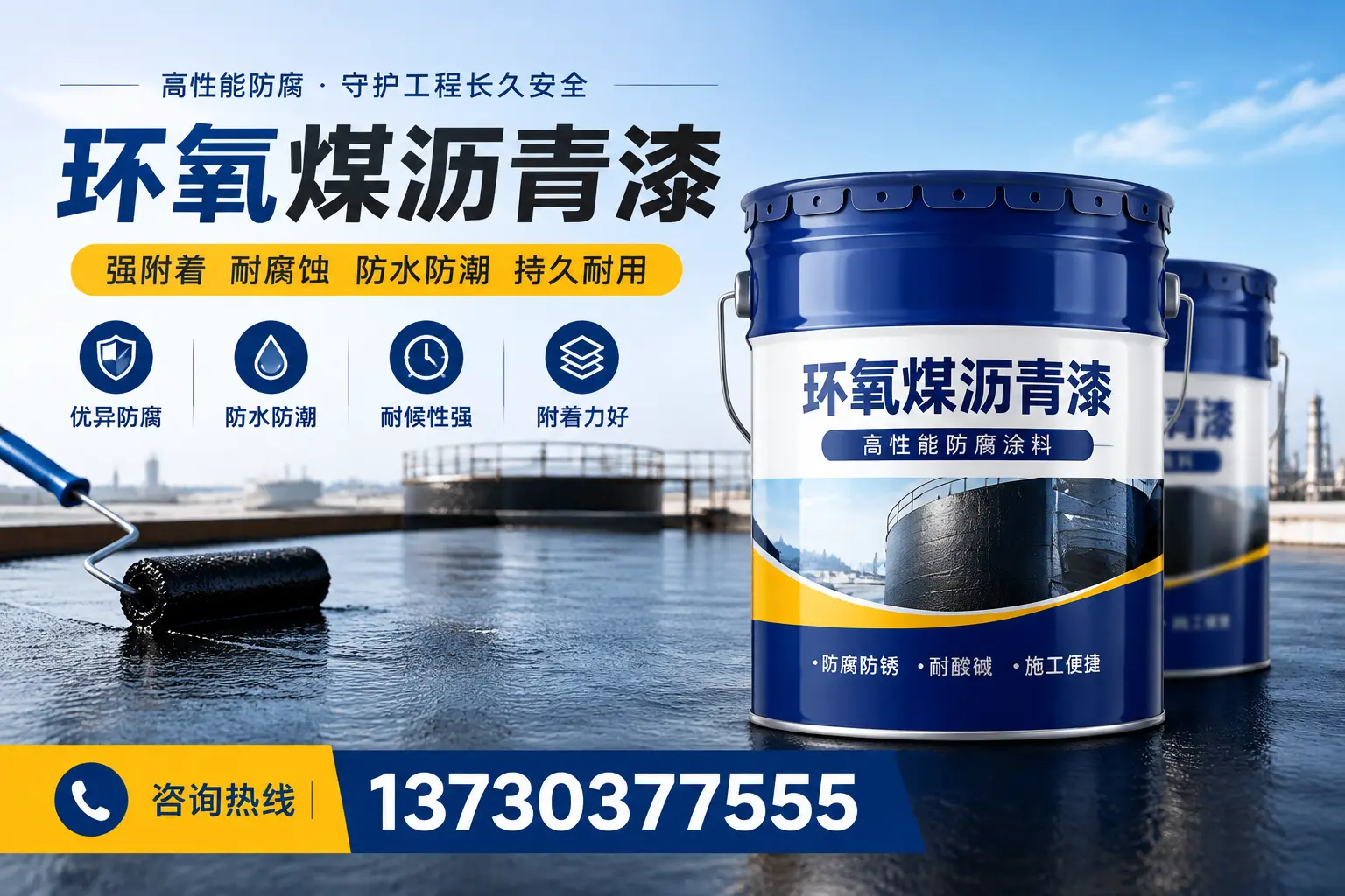 如何判断环氧煤沥青漆的质量?平顶山消费者指南